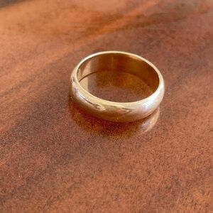 Estate Heavy 14K YellowGold Band